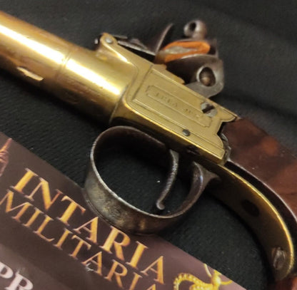 English flintlock pistol 18th century