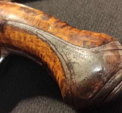 English flintlock pistol 18th century