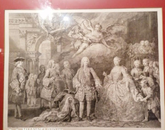 French engraving of Royal House