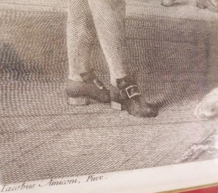 French engraving of Royal House