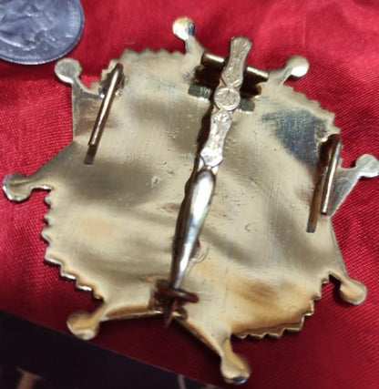 Large cross plaque of order of sanitary merit