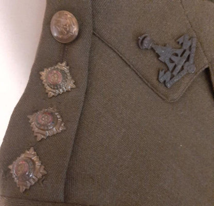 British officer's tunic during the Second World War