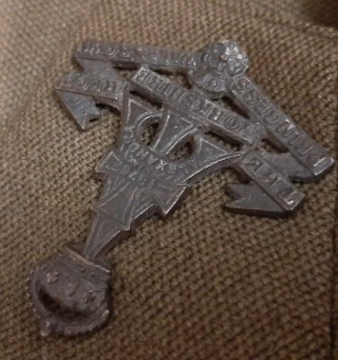 British officer's tunic during the Second World War