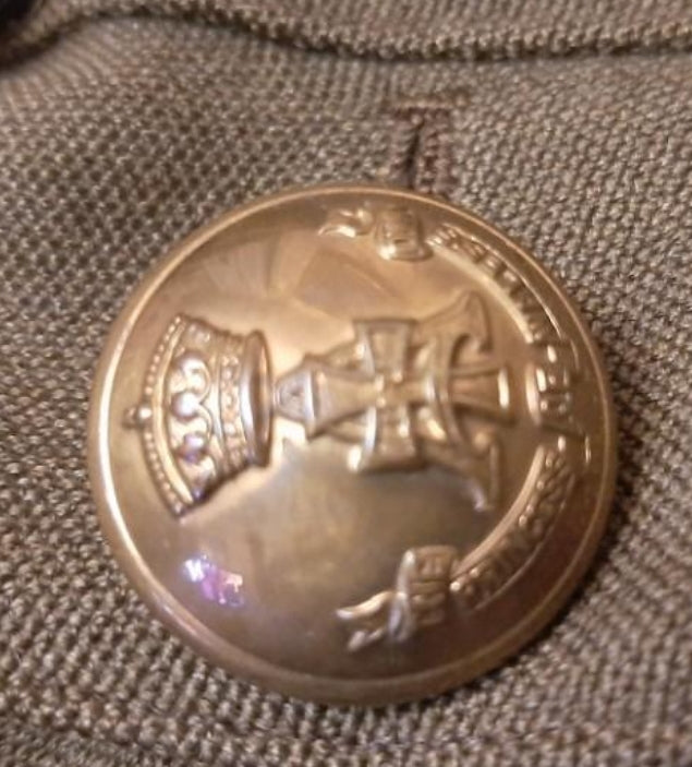 British officer's tunic during the Second World War