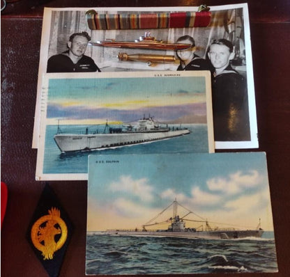 Lot of a US sailor assigned to the Dolphin submarine