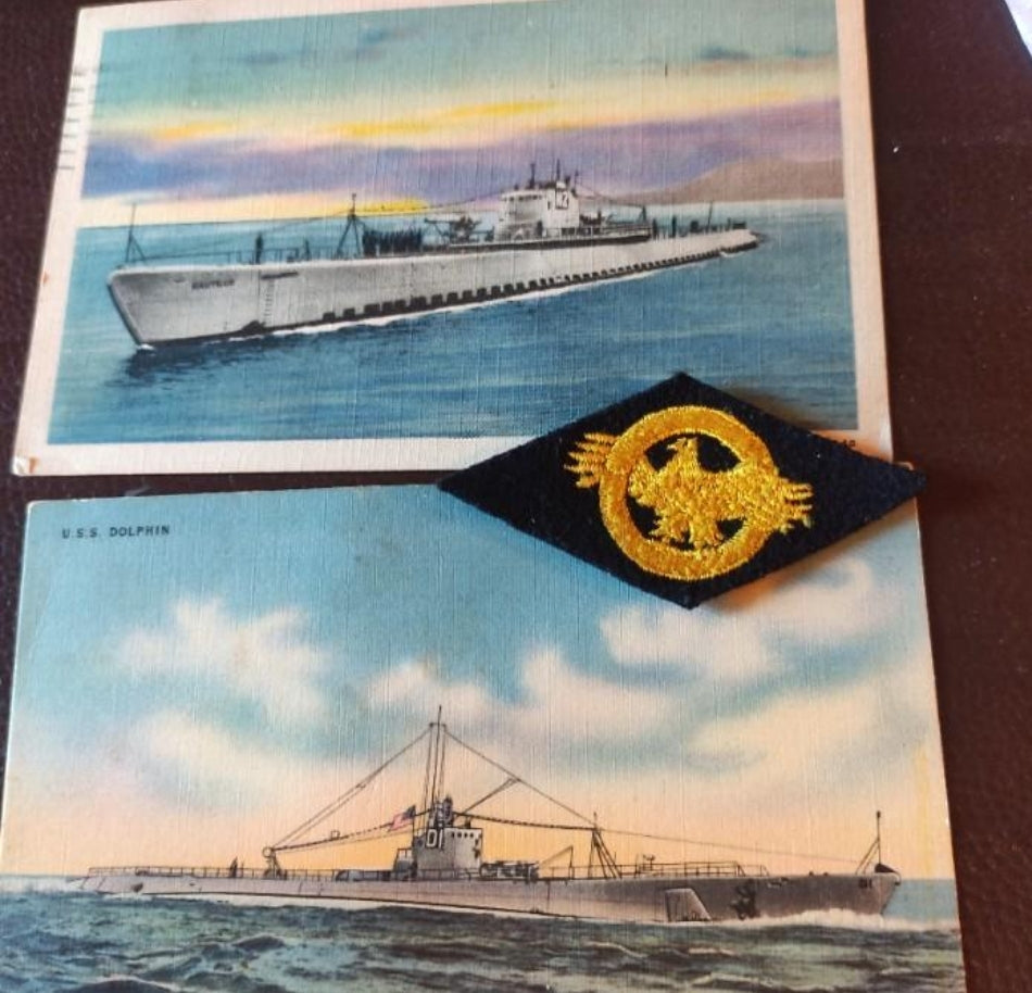 Lot of a US sailor assigned to the Dolphin submarine