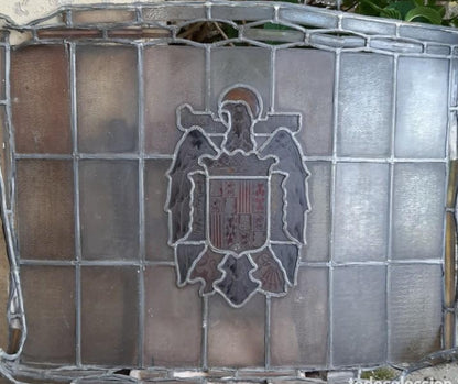 Shield window Spain 1940s