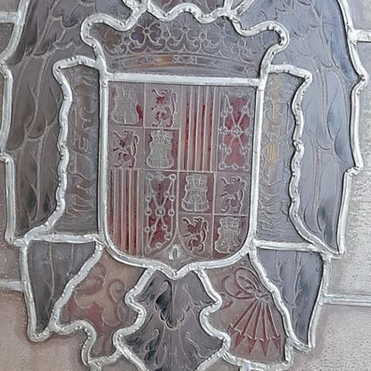 Shield window Spain 1940s