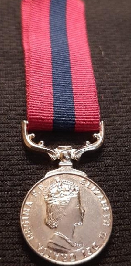 British campaign medal miniature