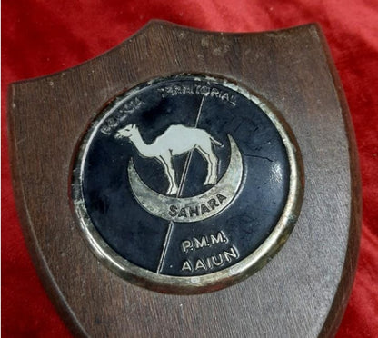 Metope of the Sahara territorial police