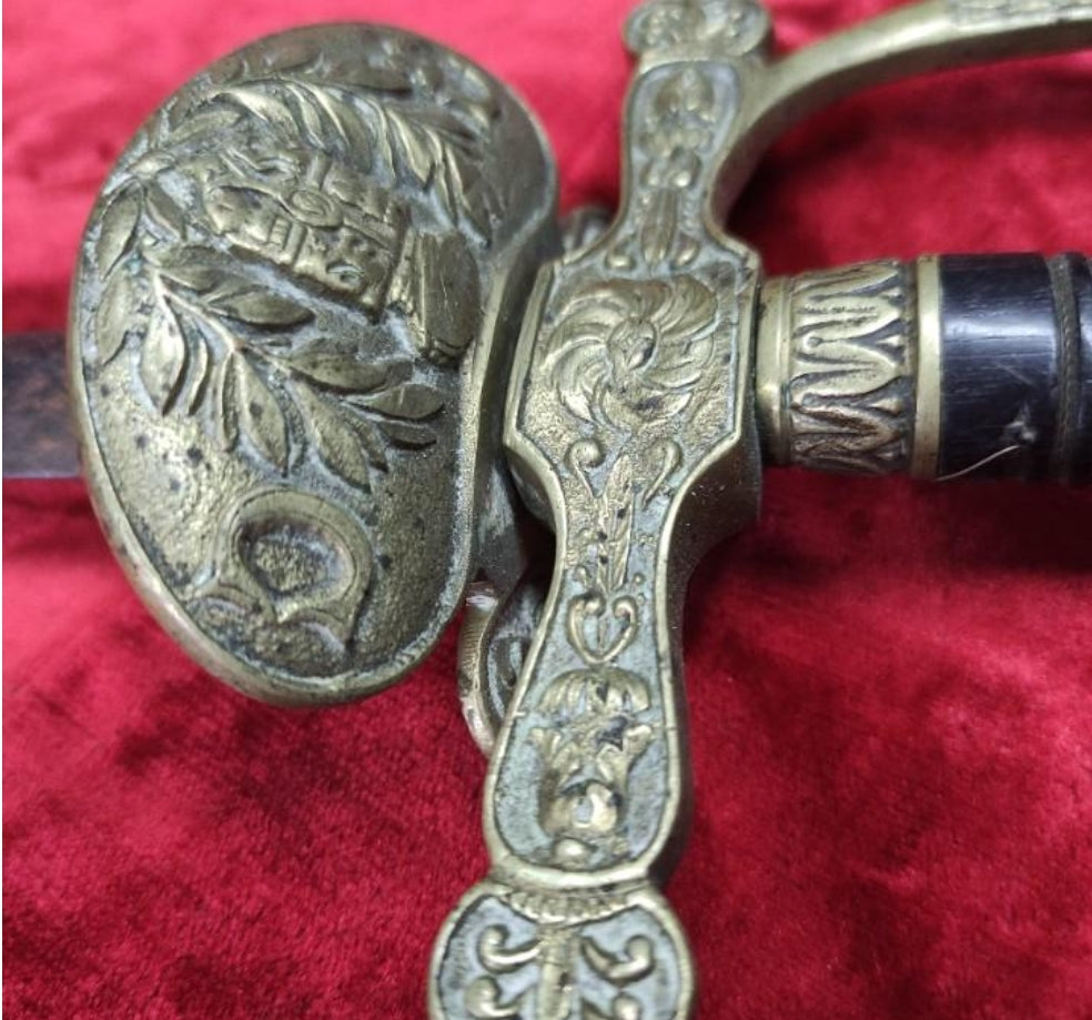 Gürtelschwert der Zivilgarde aus der Zeit des republikanischen Alfons XIII 