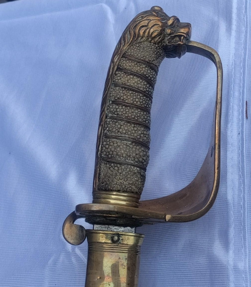 English navy saber