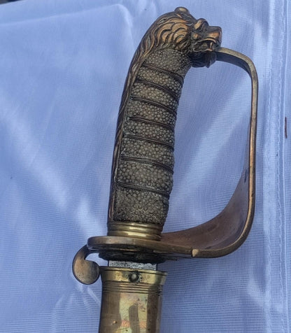 English navy saber