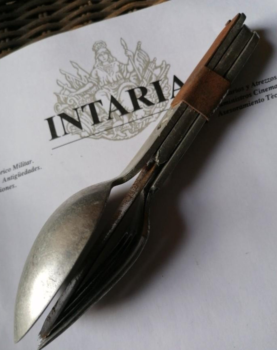 Glass and campaign cutlery